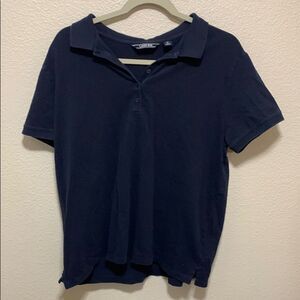 Lands' End Women's Polo Shirt Size XL Blue